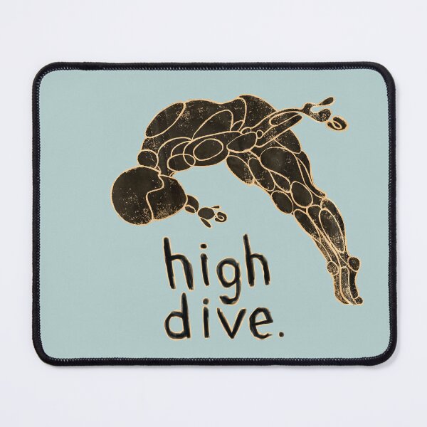 Item preview, cliff diver, high diver, springboard diving, high dive designed and sold by danceink.