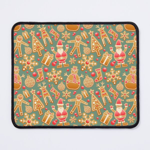 Item preview, Christmas Gingerbread Pattern designed and sold by RepublicOfFire.