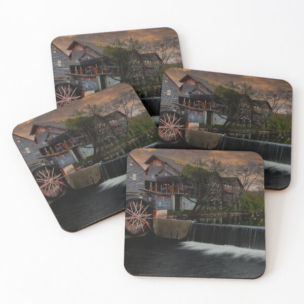 Item preview, Pigeon Forge Old Mill in Autumn designed and sold by nbrandsberg.
