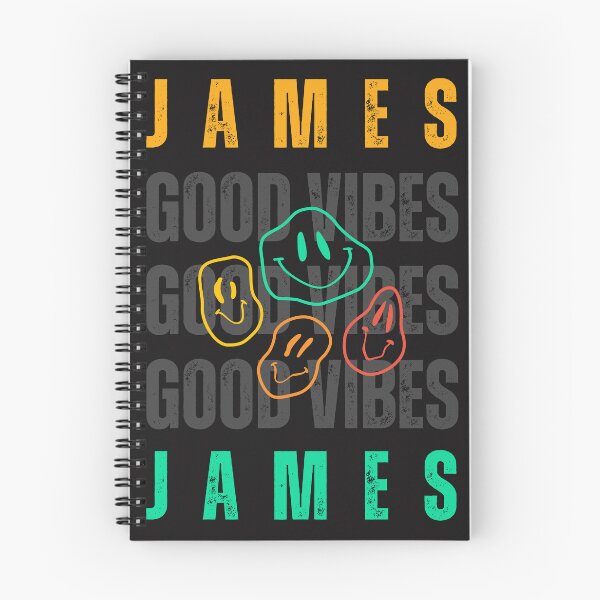 Item preview, JAMES NAME SHIRT: JAMES GOOD VIBES. designed and sold by AlexRelax.