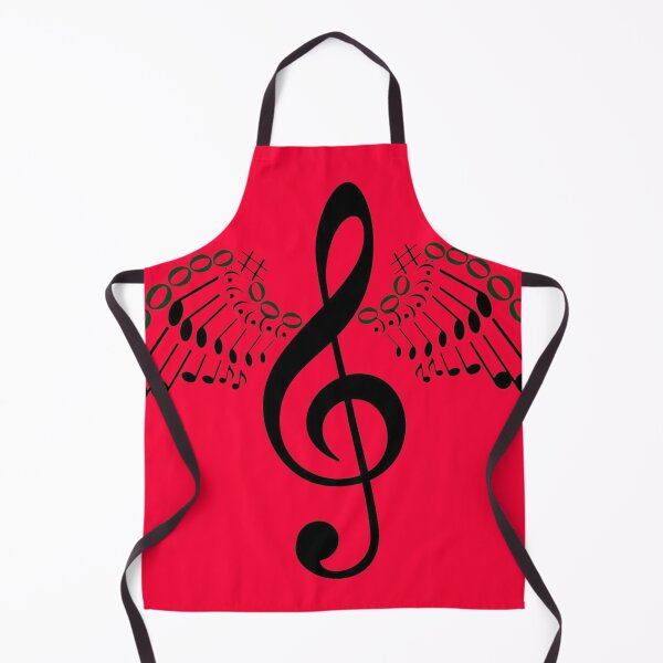 Item preview, Treble clef with wings designed and sold by zeljana0504.