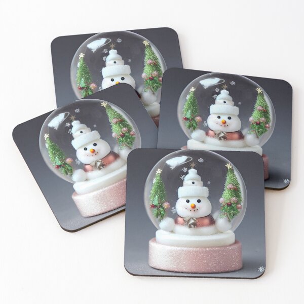 Item preview, A cute snow globe with a snowman designed and sold by art8085.