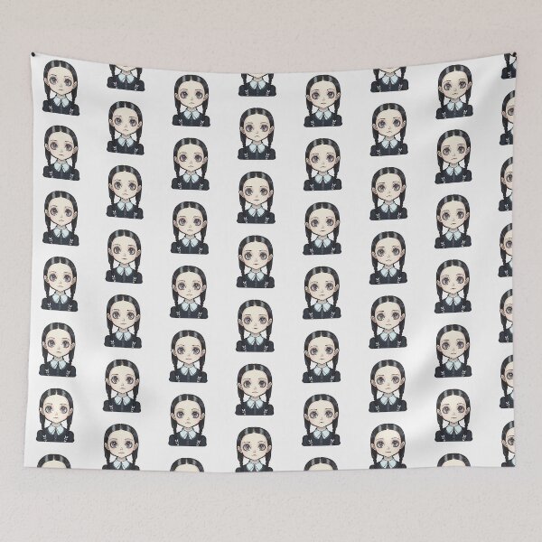 Item preview, Wednesday Addams illustration designed and sold by njiiz.