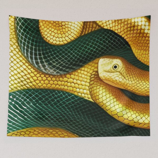 Item preview, Snake designed and sold by blackwhiteblue.