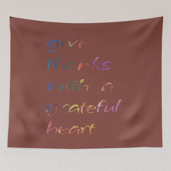 Item preview, Give Thanks With A Grateful Heart - focus needed designed and sold by st0n0ga.