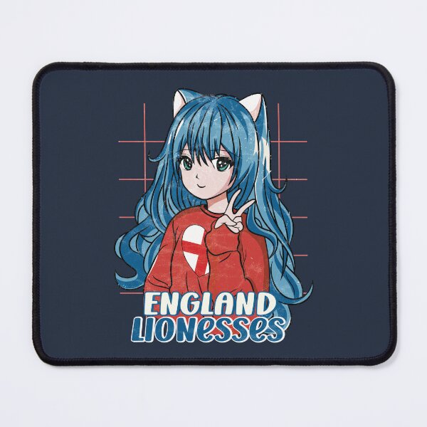 Item preview, England Lionesses Anime Soccer Heart designed and sold by Numero14.