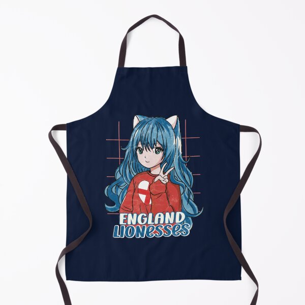 Item preview, England Lionesses Anime Soccer Heart designed and sold by Numero14.