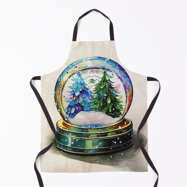 Item preview, A cute snow globe in watercolors  designed and sold by art8085.