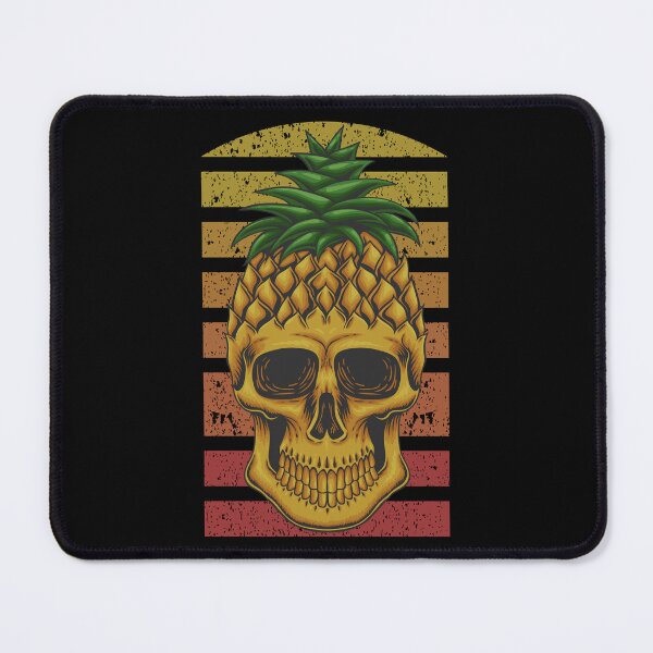 Item preview, Retro Sunset, Pineapple Skull, Anatomy of a Pineapple designed and sold by MamaSweetea.