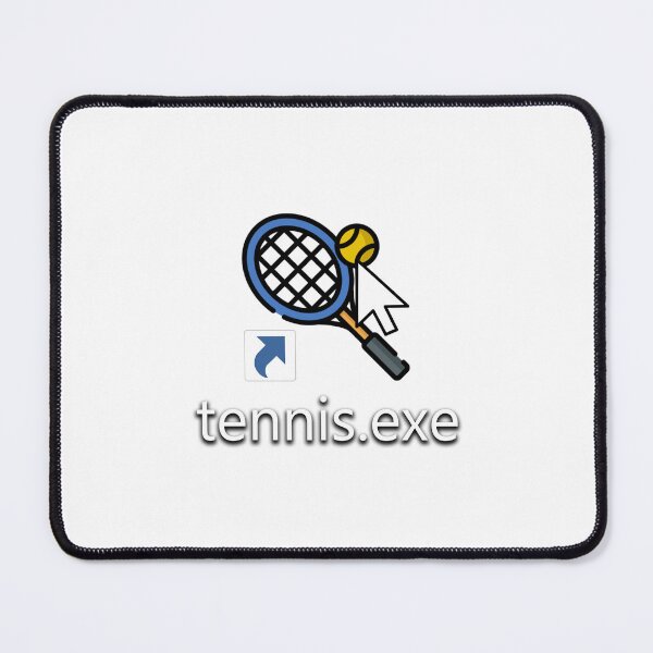 Item preview, tennis.exe desktop shortcut pointer | for tennis players designed and sold by CodingStore  ★★★★★.