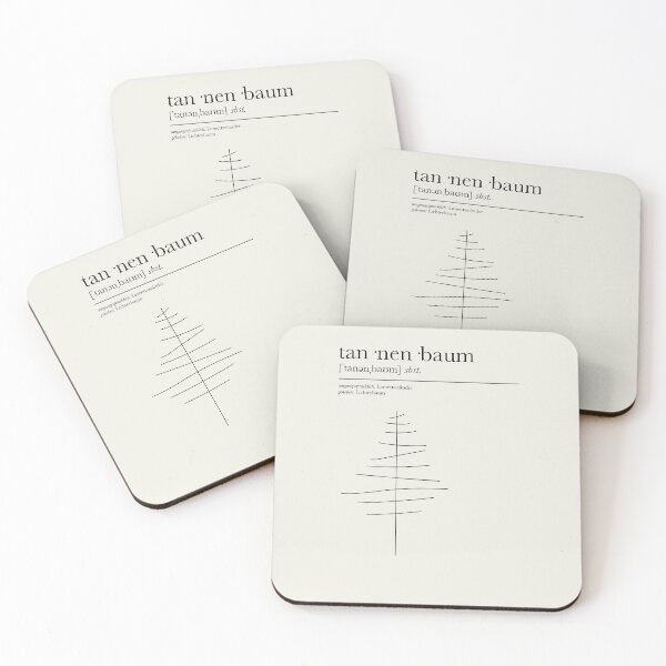 Item preview, Christmas Tree Poster "Tinsel Stand" designed and sold by frickedesign.