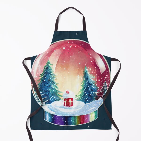 Item preview, A cute snow globe in watercolors designed and sold by art8085.