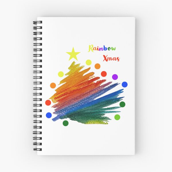 Item preview, Rainbow Xmas Tree designed and sold by SilviasColors.
