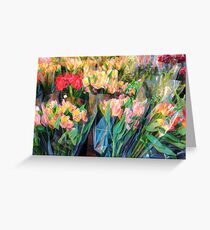 Summer Blooms For Sale Greeting Card