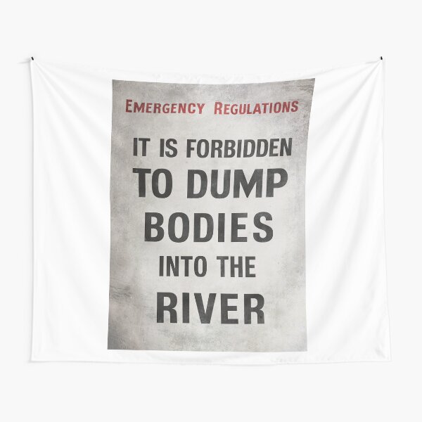 BODIES POSTER Tapestry