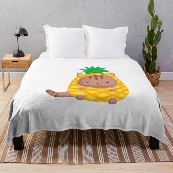 Item preview, Cute Pineapple Cat, Anatomy of a pineapple designed and sold by MamaSweetea.