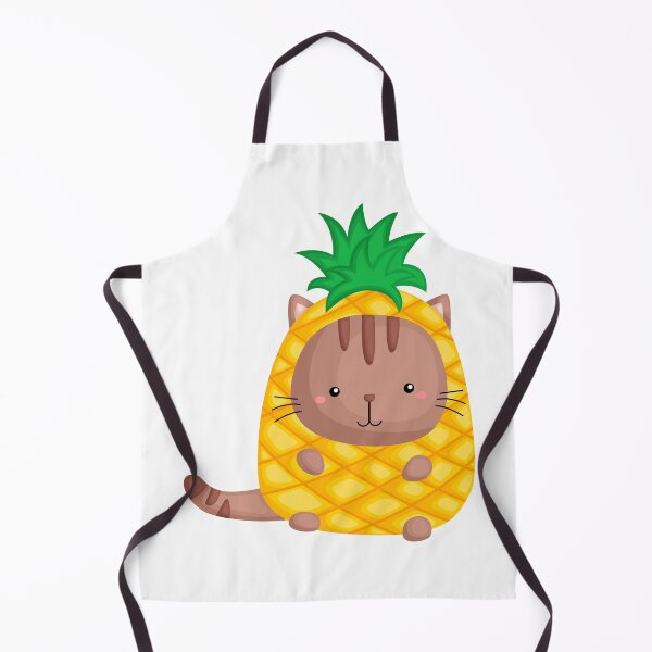 Item preview, Cute Pineapple Cat, Anatomy of a pineapple designed and sold by MamaSweetea.