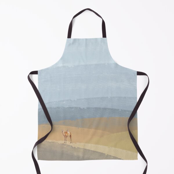 Item preview, Camel on the Sahara Desert Watercolor print art. designed and sold by Sogi Shop.