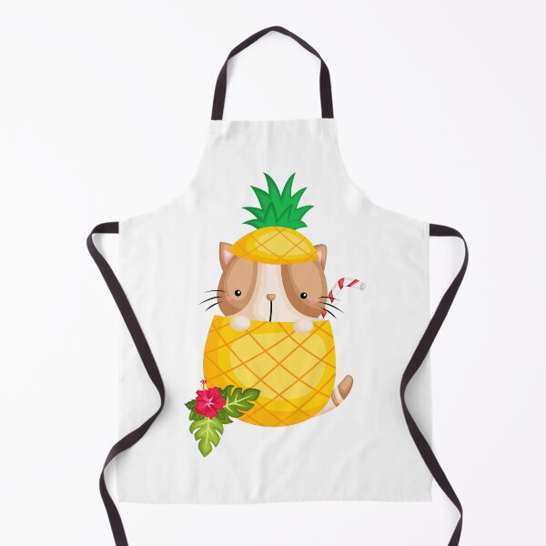Item preview, Cute Pineapple Cat, Anatomy of a pineapple designed and sold by MamaSweetea.