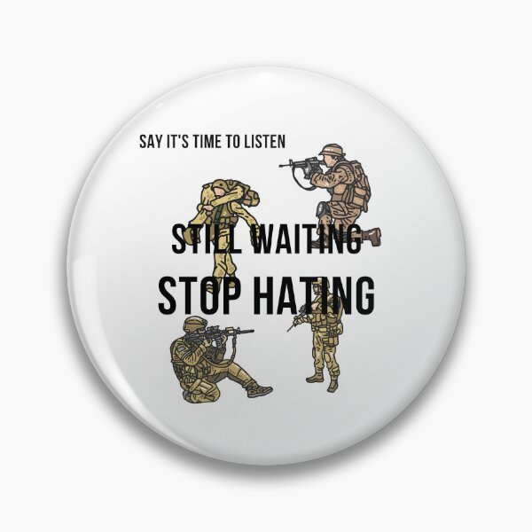 Item preview, Still waiting stop hating designed and sold by Alan Bragalini.