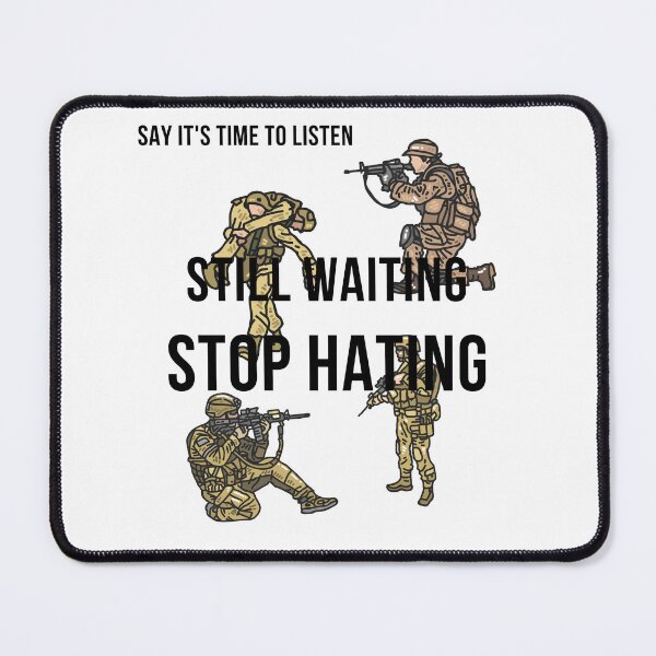 Item preview, Still waiting stop hating designed and sold by Alan Bragalini.
