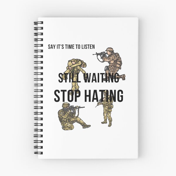 Item preview, Still waiting stop hating designed and sold by Alan Bragalini.