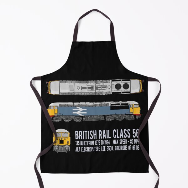 Item preview, British Rail Class 56 Train Gridiron Grids Locomotive Diagrams Gift designed and sold by Maljonic.