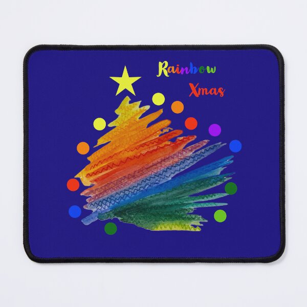 Item preview, Rainbow Xmas Tree designed and sold by SilviasColors.