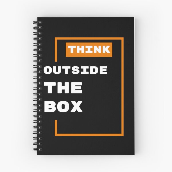 Item preview, Think outside the box designed and sold by Giovanni's Brown Quotes.