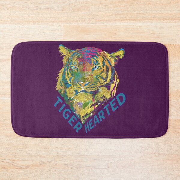 Item preview, Tiger Hearted Big Cat Illustration  designed and sold by ginaisarty.