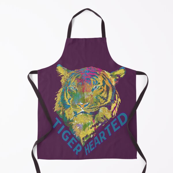 Item preview, Tiger Hearted Big Cat Illustration designed and sold by ginaisarty.
