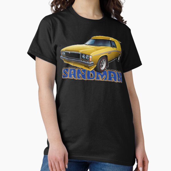 Artikel-Vorschau von Illustrierter HZ Holden Sandman Kastenwagen, gelb, designt und verkauft von tshirtgarage.