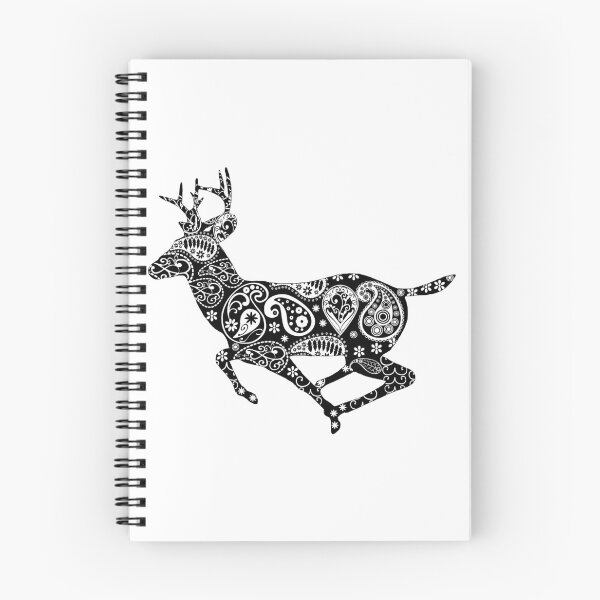 Item preview, Deer Floral Pattern Design designed and sold by RepublicOfFire.