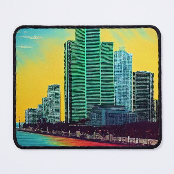 Item preview, Miami Painting Oil on Canvas  designed and sold by ComicsFactory.