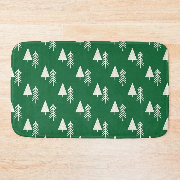 Item preview, Christmas Woodland Evergreen Green designed and sold by susycosta.