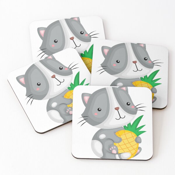 Item preview, Cute Pineapple Cat Sleeping, Anatomy of a pineapple designed and sold by MamaSweetea.