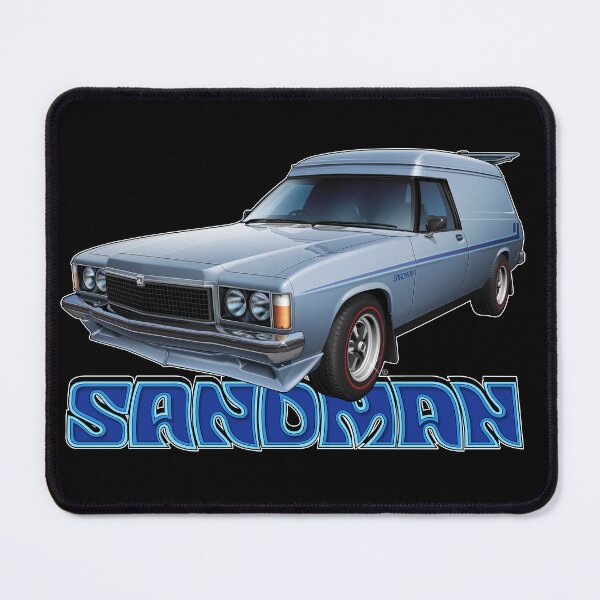 Item preview, Illustrated HZ Holden Sandman Panel Van, Opaline Blue  designed and sold by tshirtgarage.