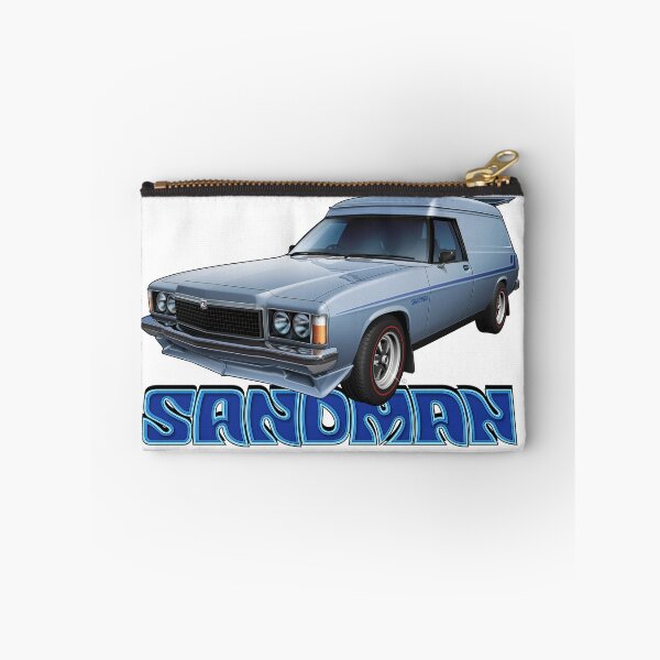 Artikelvorschau, Illustrierter HZ Holden Sandman Kastenwagen, Opalblau entworfen und verkauft von tshirtgarage.