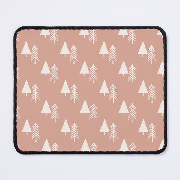Item preview, Christmas Woodland Evergreen Pink designed and sold by susycosta.