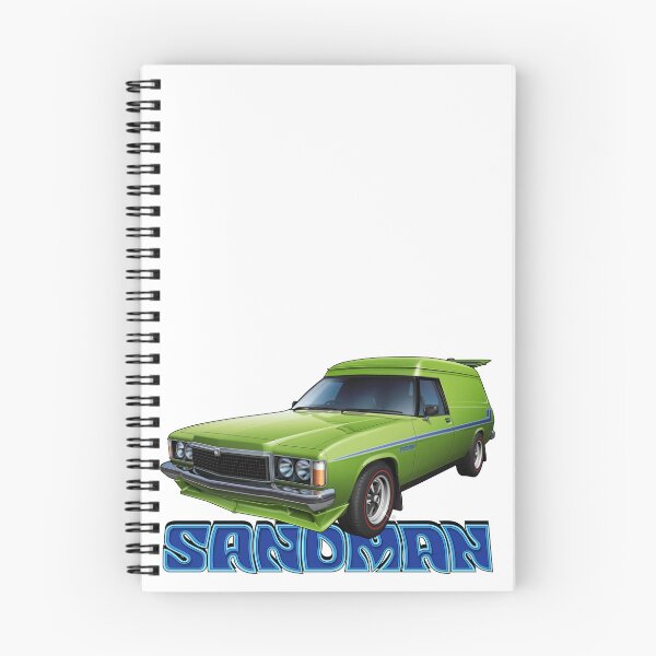 Artikelvorschau, Illustrierter HZ Holden Sandman Kastenwagen, Panamagrün entworfen und verkauft von tshirtgarage.