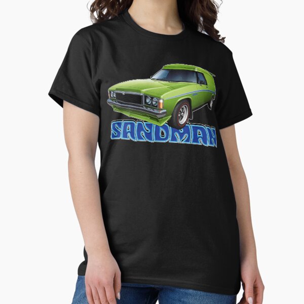 Artikel-Vorschau von Illustrierter HZ Holden Sandman Kastenwagen, Panamagrün, designt und verkauft von tshirtgarage.