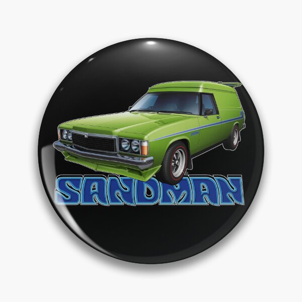 Artikelvorschau, Illustrierter HZ Holden Sandman Kastenwagen, Panamagrün entworfen und verkauft von tshirtgarage.