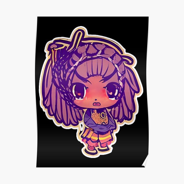 Purple Anime Pfp 9 Poster For Sale By Moorct522 Redbubble