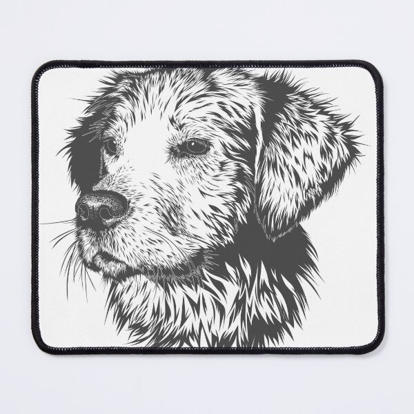 Item preview, Realistic Dog Drawing designed and sold by RepublicOfFire.