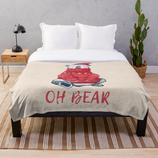 Item preview, "OH bear" May your day be merry and bright christmas designed and sold by Rub14ekArts.