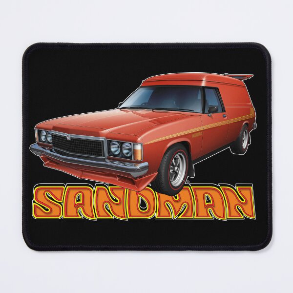 Item preview, Illustrated HZ Holden Sandman Panel Van, Red designed and sold by tshirtgarage.