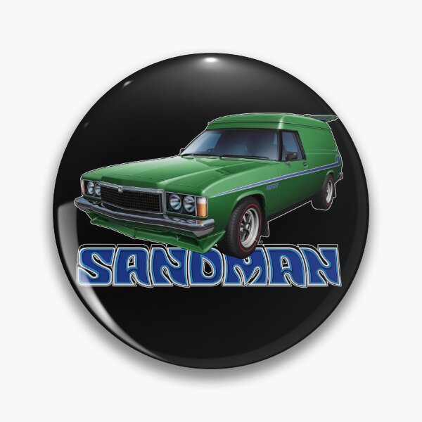 Artikelvorschau, Illustrierter HZ Holden Sandman Kastenwagen, Supermintgrün entworfen und verkauft von tshirtgarage.