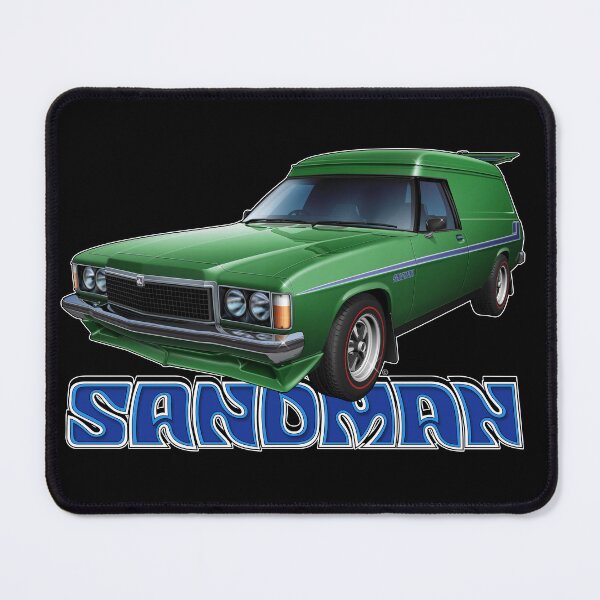 Item preview, Illustrated HZ Holden Sandman Panel Van, Supermint Green designed and sold by tshirtgarage.