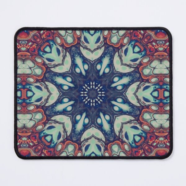 Item preview, 2443 - Fox Face and the Demon Sage Owl Kaleidoscope Design designed and sold by 44scarab.