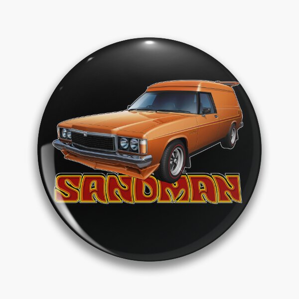 Artikelvorschau, Illustrierter HZ Holden Sandman Kastenwagen, Valencia Orange entworfen und verkauft von tshirtgarage.